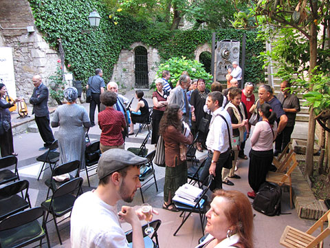 Presentació del Congrés al Pati dels Rabins