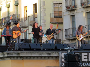 Concert de Sopa de Cabra a la Rambla de la Llibertat