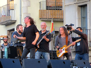 Concert de Sopa de Cabra a la Rambla de la Llibertat
