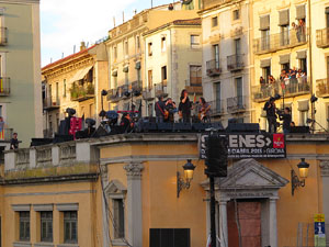Concert de Sopa de Cabra a la Rambla de la Llibertat