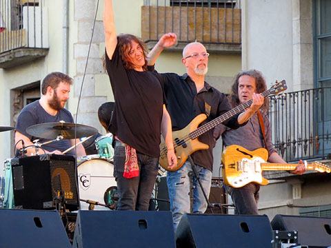 Un moment del concert de Sopa de Cabra