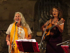 17a Jornada Europea de la Cultura Jueva. Concert de Rosa Zaragoza amb Rus&oacute; Sala, Gabriela Ahumada i Tamara Prezek