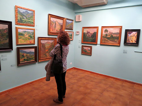 Exposició Prudenci Bertrana, pintor, al Museu d'Art de Girona