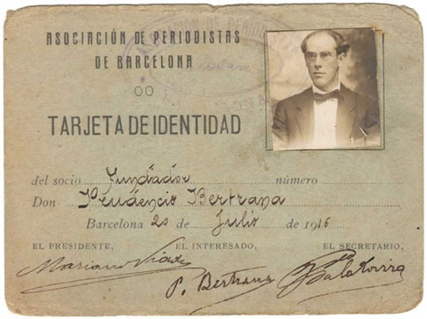 Carnet de periodista, 1916