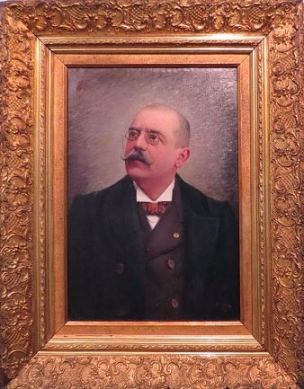 Retrat de Josep Dalmau Carles. 1903. Oli sobre tela