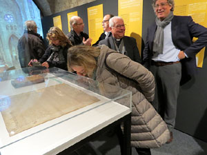 Inauguraci&oacute; de l'exposici&oacute; 1416-1417. La Catedral de Girona, una o tres naus?, al Col&middot;legi Oficial d'Arquitectes a Girona