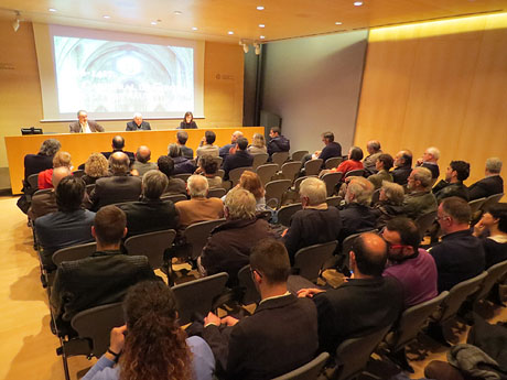 La confer&egrave;ncia inaugural al Col&middot;legi Oficial d'Arquitectes