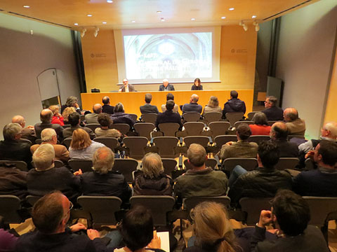 La confer&egrave;ncia inaugural al Col&middot;legi Oficial d'Arquitectes