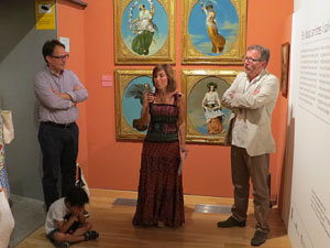 Inauguració de l'exposició Els Masó: artistes i col·leccionistes