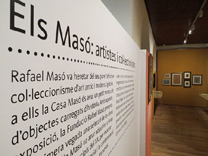 Inauguració de l'exposició Els Masó: artistes i col·leccionistes