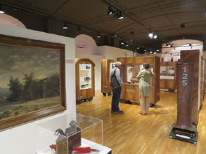 Exposici&oacute; 'El tren de la modernitat' al Museu d'Hist&ograve;ria de Girona