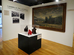 Exposici&oacute; 'El tren de la modernitat' al Museu d'Hist&ograve;ria de Girona