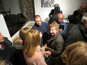 Inauguraci&oacute; de l'exposici&oacute; homenatge a Antoni Var&eacute;s al Celler del Museu d'Hist&ograve;ria de Girona 