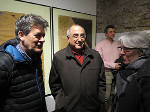 Inauguraci&oacute; de l'exposici&oacute; homenatge a Antoni Var&eacute;s al Celler del Museu d'Hist&ograve;ria de Girona 