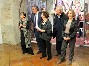 Inauguraci&oacute; de l'exposici&oacute; homenatge a Antoni Var&eacute;s al Celler del Museu d'Hist&ograve;ria de Girona 