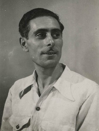 Retrat d'estudi d'Antoni Var&eacute;s. 1937-1945