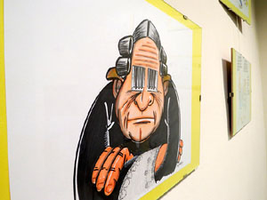 Inauguraci&oacute; exposici&oacute; de dibuixos de Jordi Juncosa