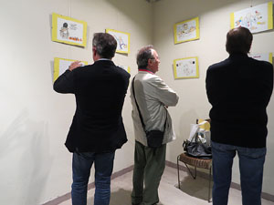 Inauguraci&oacute; exposici&oacute; de dibuixos de Jordi Juncosa