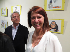 Inauguraci&oacute; exposici&oacute; de dibuixos de Jordi Juncosa