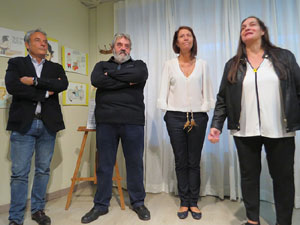 Inauguraci&oacute; exposici&oacute; de dibuixos de Jordi Juncosa