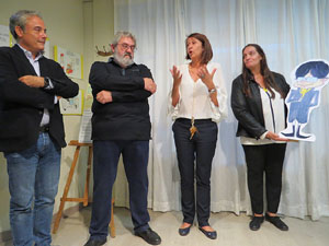 Inauguraci&oacute; exposici&oacute; de dibuixos de Jordi Juncosa