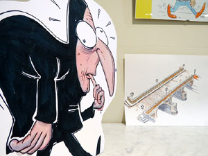 Inauguraci&oacute; exposici&oacute; de dibuixos de Jordi Juncosa
