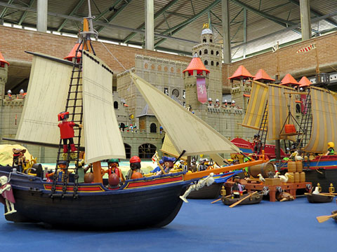 Detall del diorama Joc de Trons. Sang de la meva sang