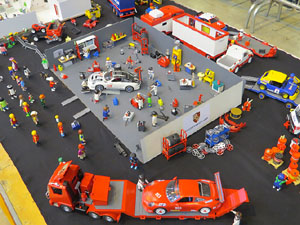 Fira de Girona. Fira de Playmobil de Girona organitzada per Esplay