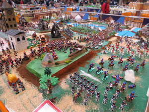 Fira de Girona. Fira de Playmobil de Girona organitzada per Esplay