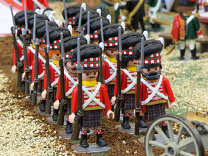 Fira de Girona. Fira de Playmobil de Girona organitzada per Esplay