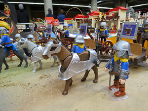 Fira de Girona. Fira de Playmobil de Girona organitzada per Esplay