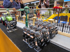 Fira de Girona. Fira de Playmobil de Girona organitzada per Esplay