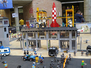 Fira de Girona. Fira de Playmobil de Girona organitzada per Esplay