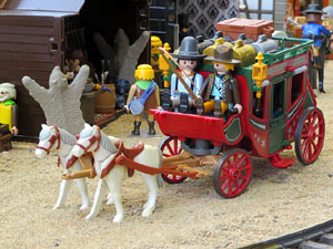 Fira de Girona. Fira de Playmobil de Girona organitzada per Esplay