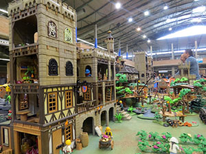 Fira de Girona. Fira de Playmobil de Girona organitzada per Esplay
