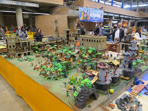Fira de Girona. Fira de Playmobil de Girona organitzada per Esplay