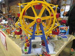 Fira de Girona. Fira de Playmobil de Girona organitzada per Esplay