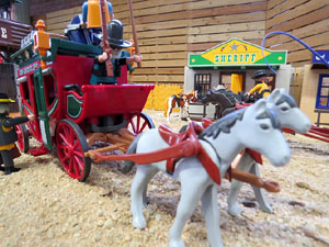 Fira de Girona. Fira de Playmobil de Girona organitzada per Esplay