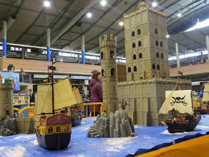 Fira de Girona. Fira de Playmobil de Girona organitzada per Esplay