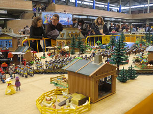 Fira de Girona. Fira de Playmobil de Girona organitzada per Esplay