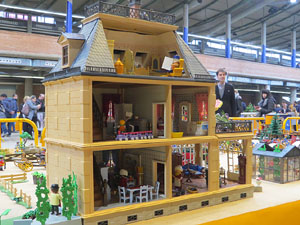 Fira de Girona. Fira de Playmobil de Girona organitzada per Esplay