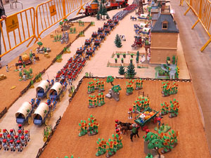 Fira de Girona. Fira de Playmobil de Girona organitzada per Esplay