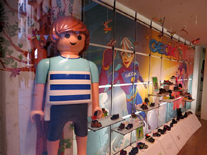 Fira de Girona. Fira de Playmobil de Girona organitzada per Esplay