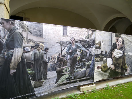 Exposici&oacute; Girona Plat&oacute;. Imatges de la s&egrave;rie de Joc de Trons