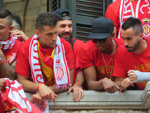 Celebraci&oacute; de l'ascens del Girona FC a primera divisi&oacute;