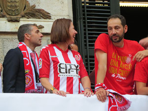 Celebraci&oacute; de l'ascens del Girona FC a primera divisi&oacute;