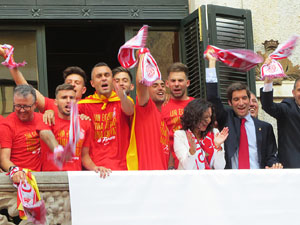 Celebraci&oacute; de l'ascens del Girona FC a primera divisi&oacute;
