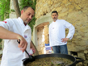 Presentació de les XI Jornades de l'Arròs, organitzades pel col·lectiu gastronò:mic Girona Bons Fogons