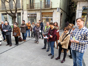 Acció Llengua Poesia Llibre. Passejada literària amb lectures de textos de Prudenci Bertrana i altres referits a Fidel Aguilar 