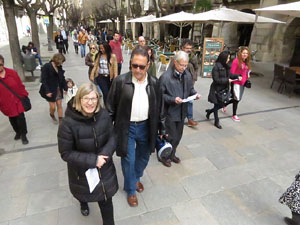 Acció Llengua Poesia Llibre. Passejada literària amb lectures de textos de Prudenci Bertrana i altres referits a Fidel Aguilar 